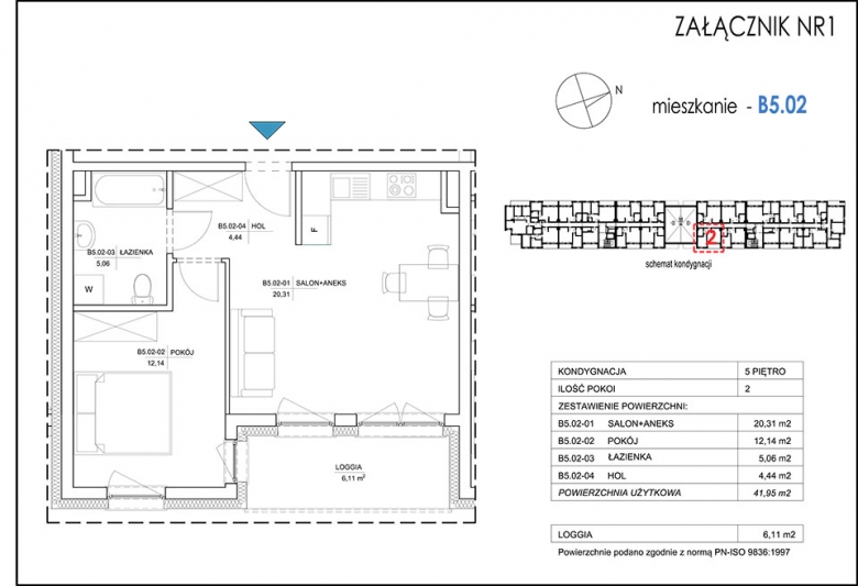 Apartament nr. B5.02